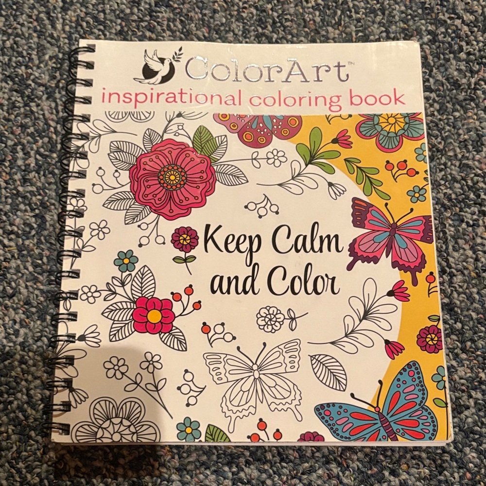 Inspirational Coloring Book - Multicolor